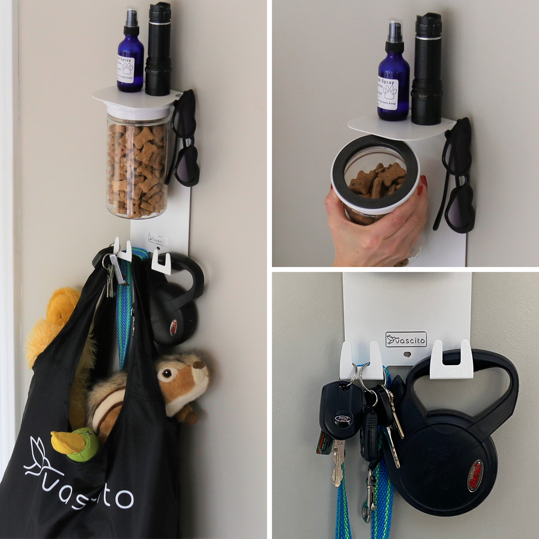 The Pet Treat Station - the ultimate entryway organization product for all dog owners