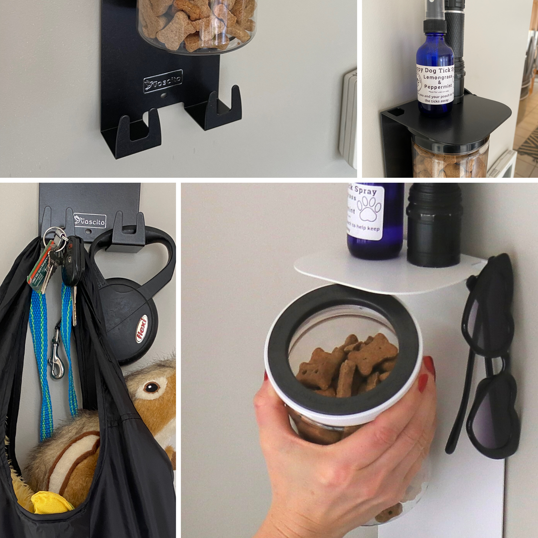 The Pet Treat Station - the ultimate entryway organization product for all dog owners