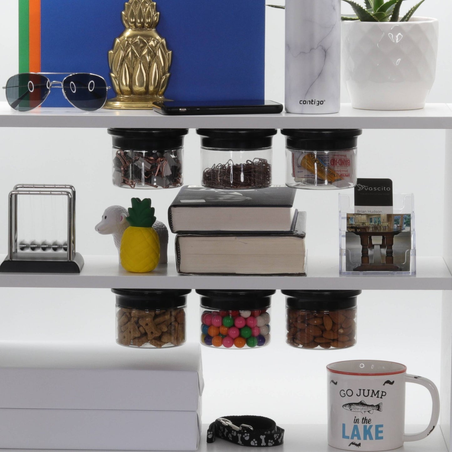 Office Stash Jars