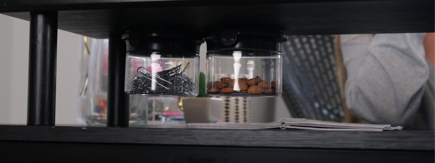 Home Office Storage Jars
