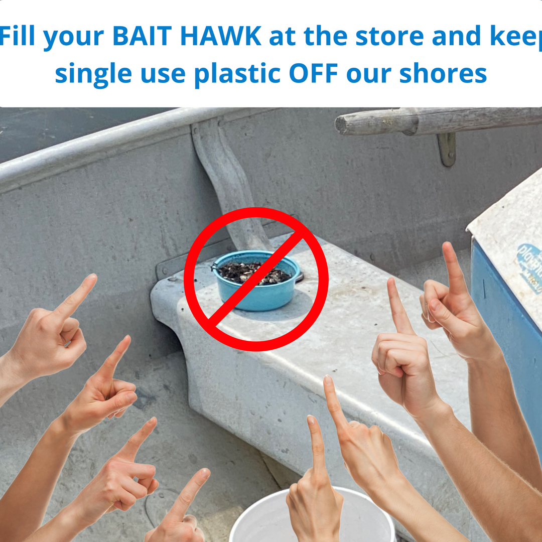 Ice Fishing Bait Puck – One-Handed Quick Access with Built-In Talon Cutters &amp; Insulated Design