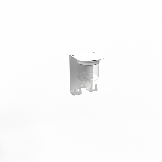 Small Key Holder Wall Mount with 4.75 Inch Entryway Shelf