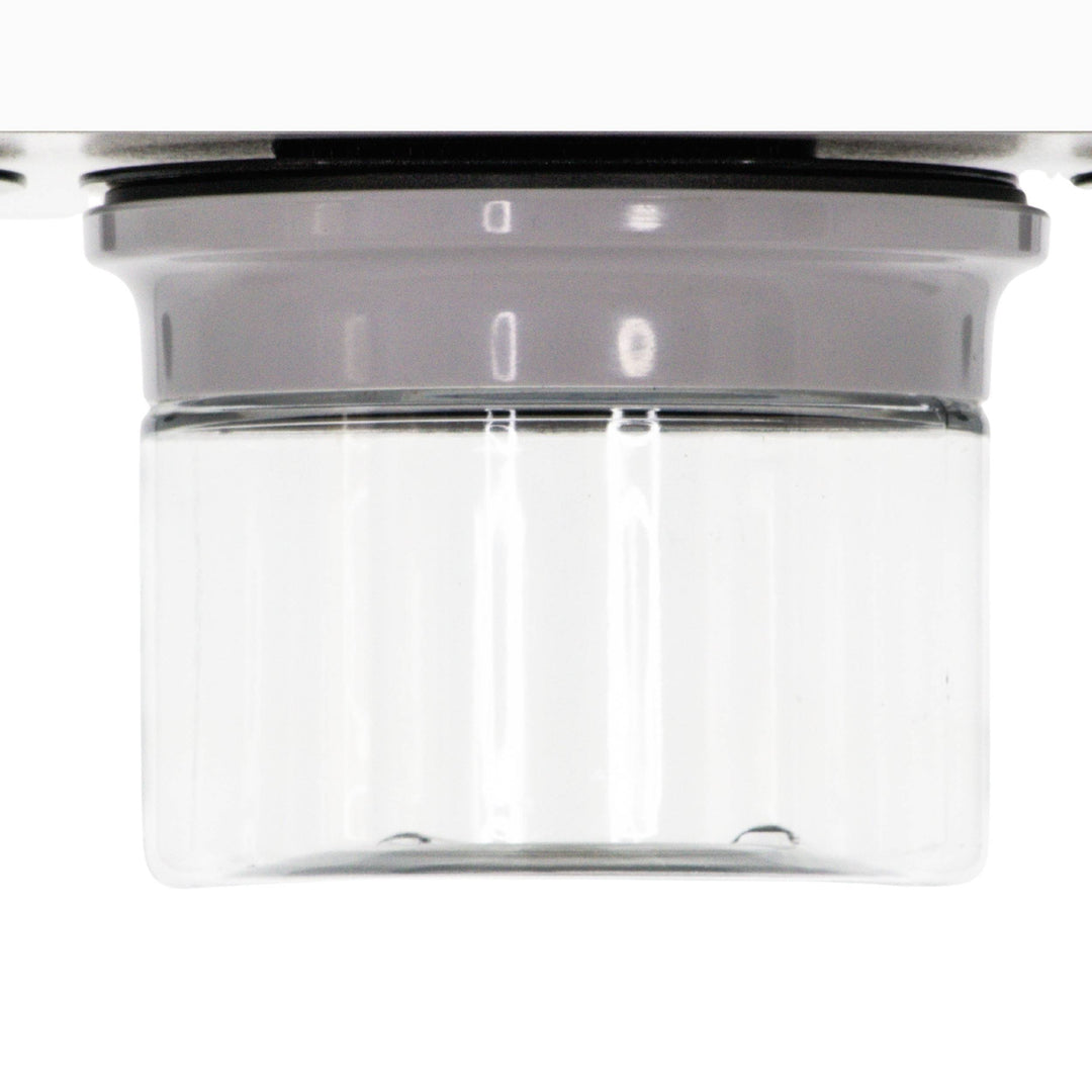 Bathroom Air Tight Stash Jars Canister Set, Unique Under Shelf Organizer