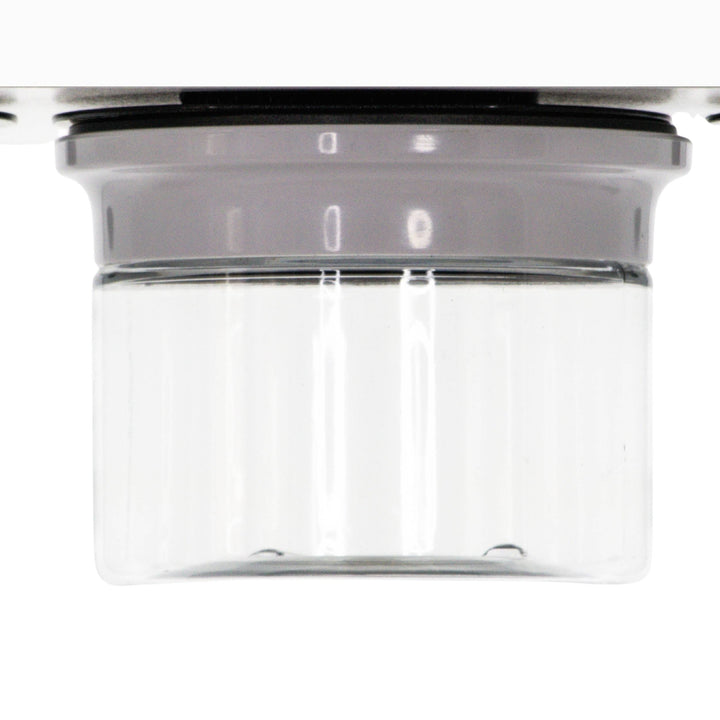 Bathroom Air Tight Stash Jars Canister Set, Unique Under Shelf Organizer